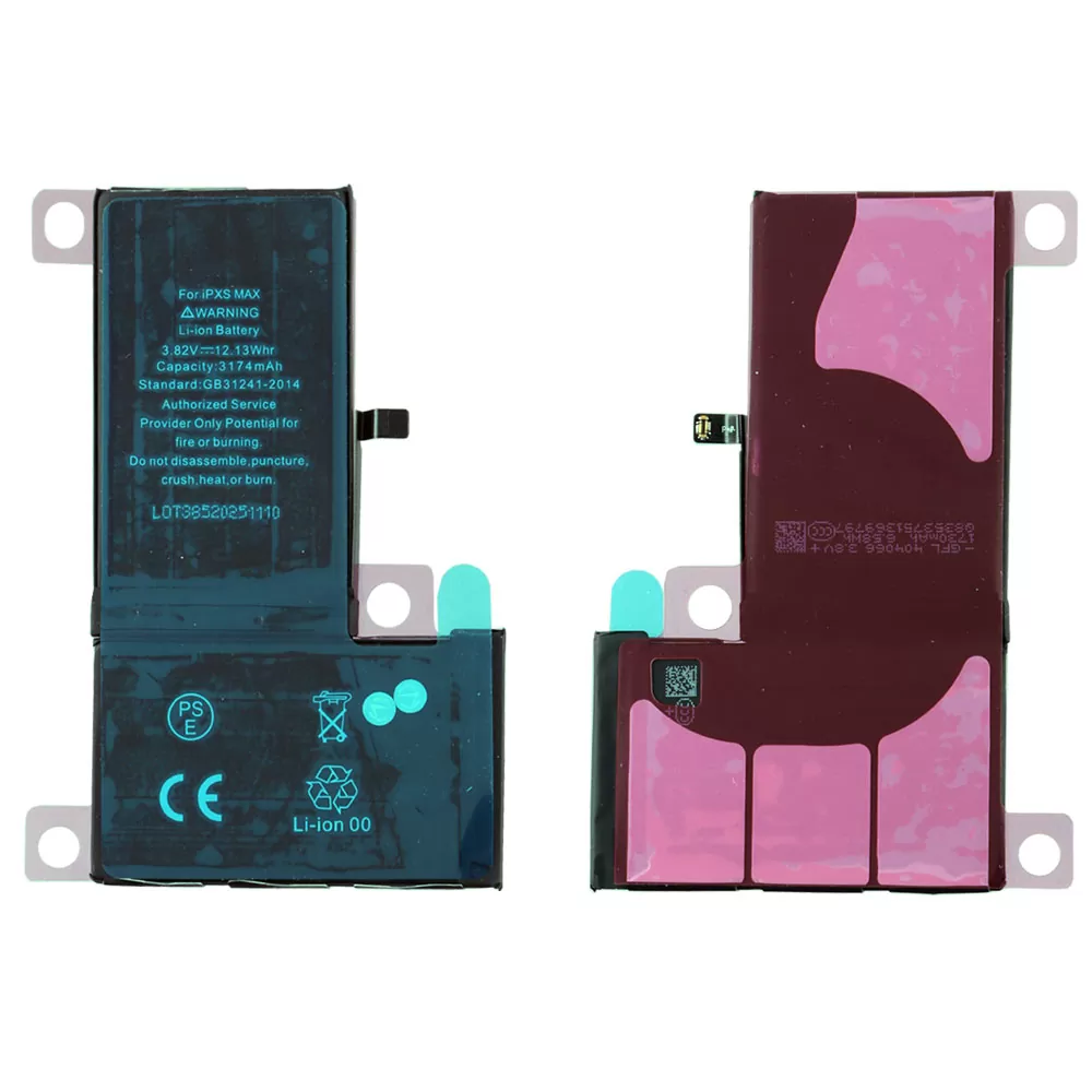 ΜΠΑΤΑΡΙΑ IPHONE XS MAX 6.5" 3174 mAh Li-ion ΜΕ ΕΝΣΩΜΑΤΩΜΕΝΟ 3M STICKER