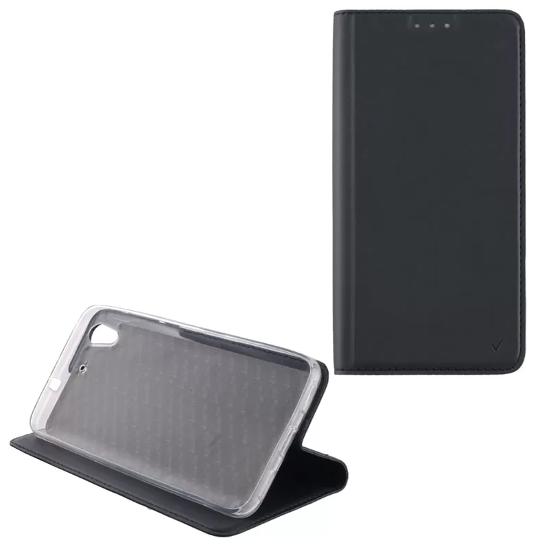 VOLTE-TEL MAGNET BOOK STAND ΘΗΚΗ XIAOMI REDMI 5A 5.0in DARK GREY