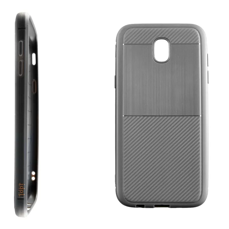IDOL 1991 CARBON TPU ΘΗΚΗ SAMSUNG J5 2017 J530 5.2in  GREY
