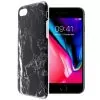VOLTE-TEL ΘΗΚΗ IPHONE SE 2022/IPHONE SE 2020/IPHONE 8/7 4.7" MARBLE TPU BLACK 01