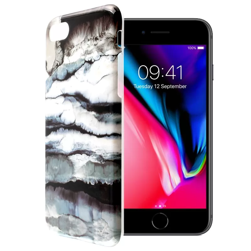 VOLTE-TEL MARBLE ΘΗΚΗ IPHONE SE 2022/IPHONE SE 2020/IPHONE 8/7 4.7in TPU GREY 07