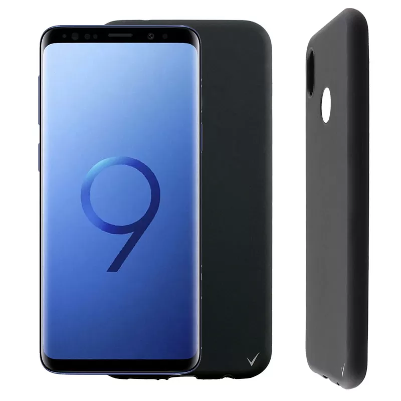 VOLTE-TEL SILICON TPU ΘΗΚΗ SAMSUNG S9 G960 5.8in  CAMERA GUARD BLACK