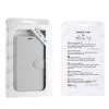 VOLTE-TEL ΘΗΚΗ MICROSOFT LUMIA 535 SILK LEATHER-TPU BOOK STAND WHITE