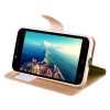 VOLTE-TEL ΘΗΚΗ SAMSUNG A5 2017 A520 LEATHER GOLD-TPU VIEW BOOK STAND