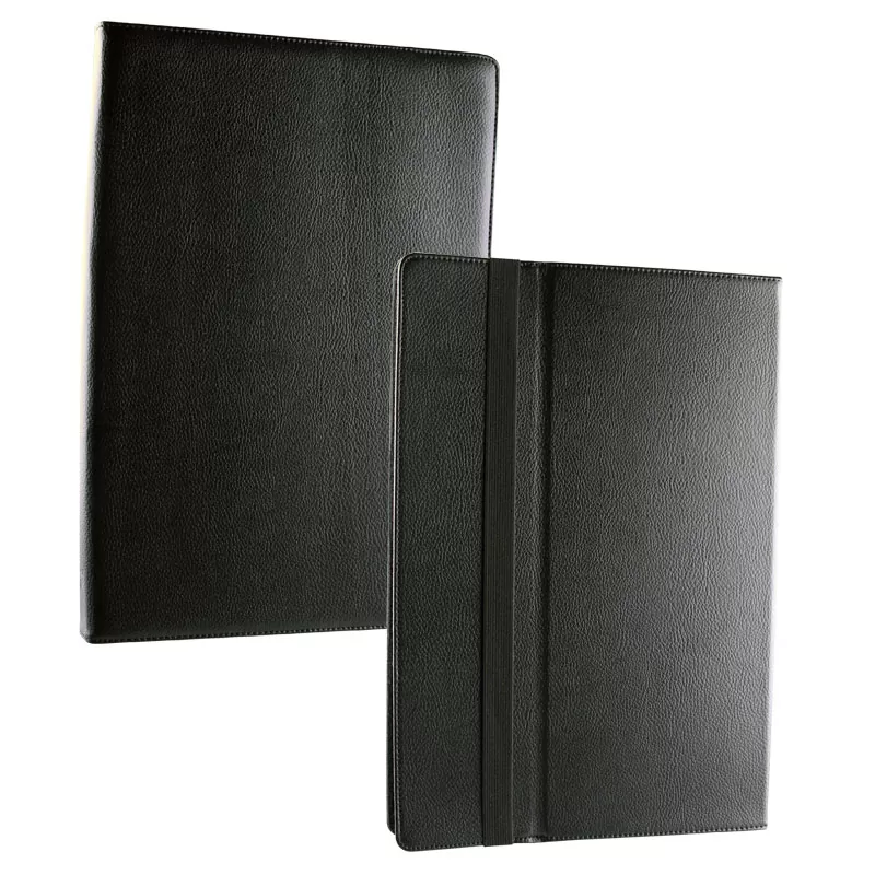 VOLTE-TEL ΘΗΚΗ TABLET 11.2" - 14.6" (34,1cm x 24cm) UNIVERSAL LEATHER BOOK STAND BLACK - Image 7