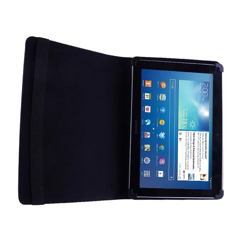 VOLTE-TEL ΘΗΚΗ TABLET 11.2" - 14.6" (34,1cm x 24cm) UNIVERSAL LEATHER BOOK STAND WHITE - Image 2