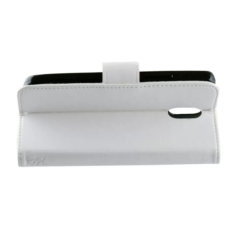 VOLTE-TEL ΘΗΚΗ LENOVO VIBE P1M 5.0" LEATHER BOOK-STAND WHITE - Image 3