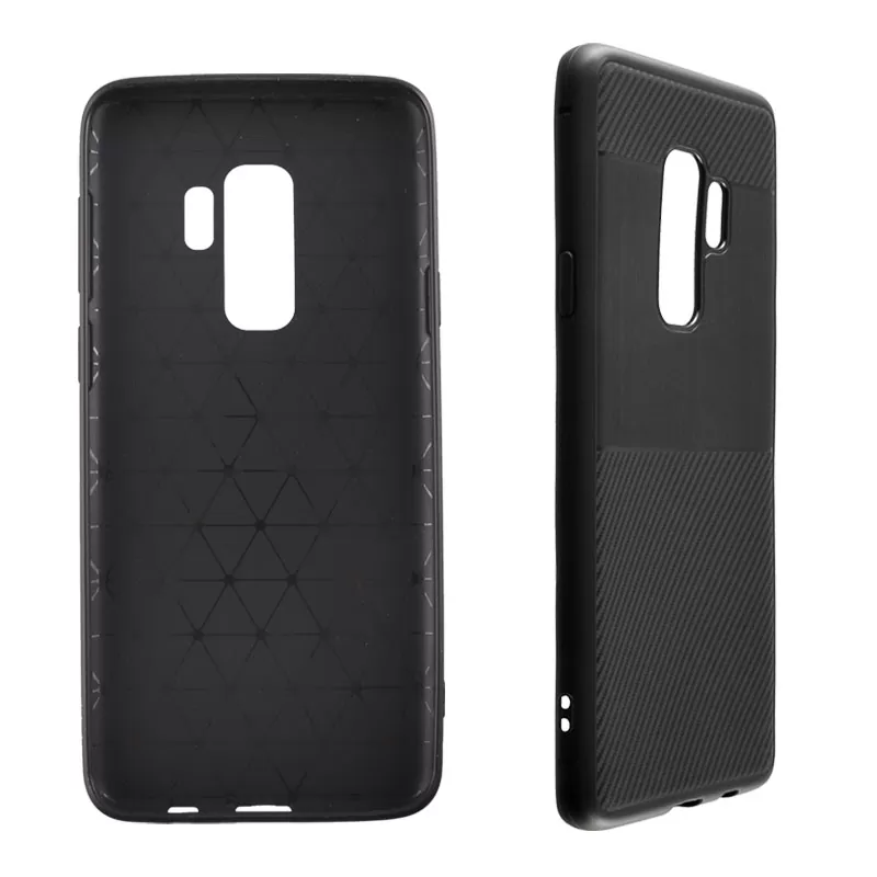 IDOL 1991 CARBON TPU ΘΗΚΗ SAMSUNG S9 G960 5.8in  BLACK - Image 3