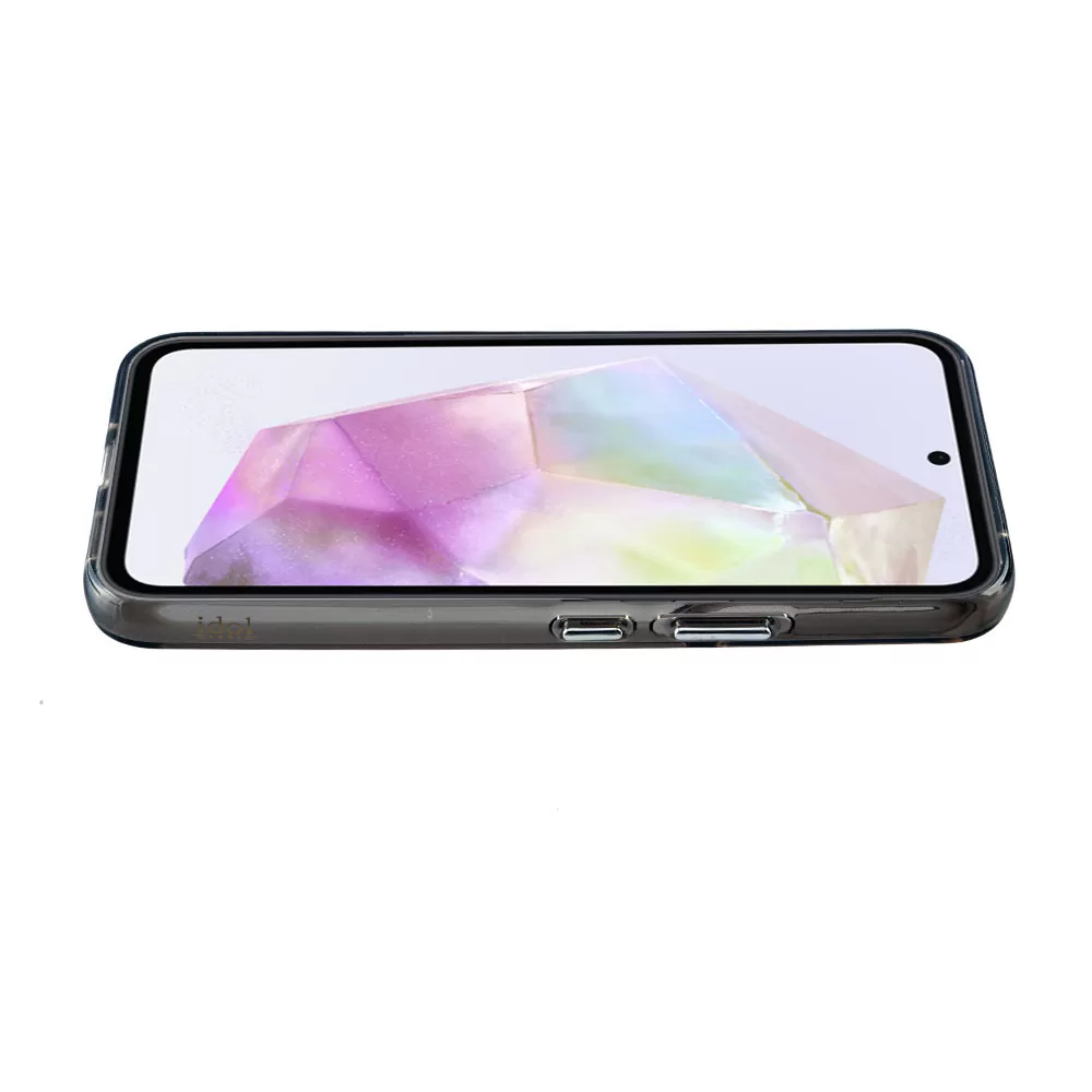 IDOL 1991 CRISTALYTE TPU ΘΗΚΗ SAMSUNG A35 5G A356 6.6in  CAMERA GUARD ΔΙΑΦΑΝΗ ΓΚΡΙ - Image 6