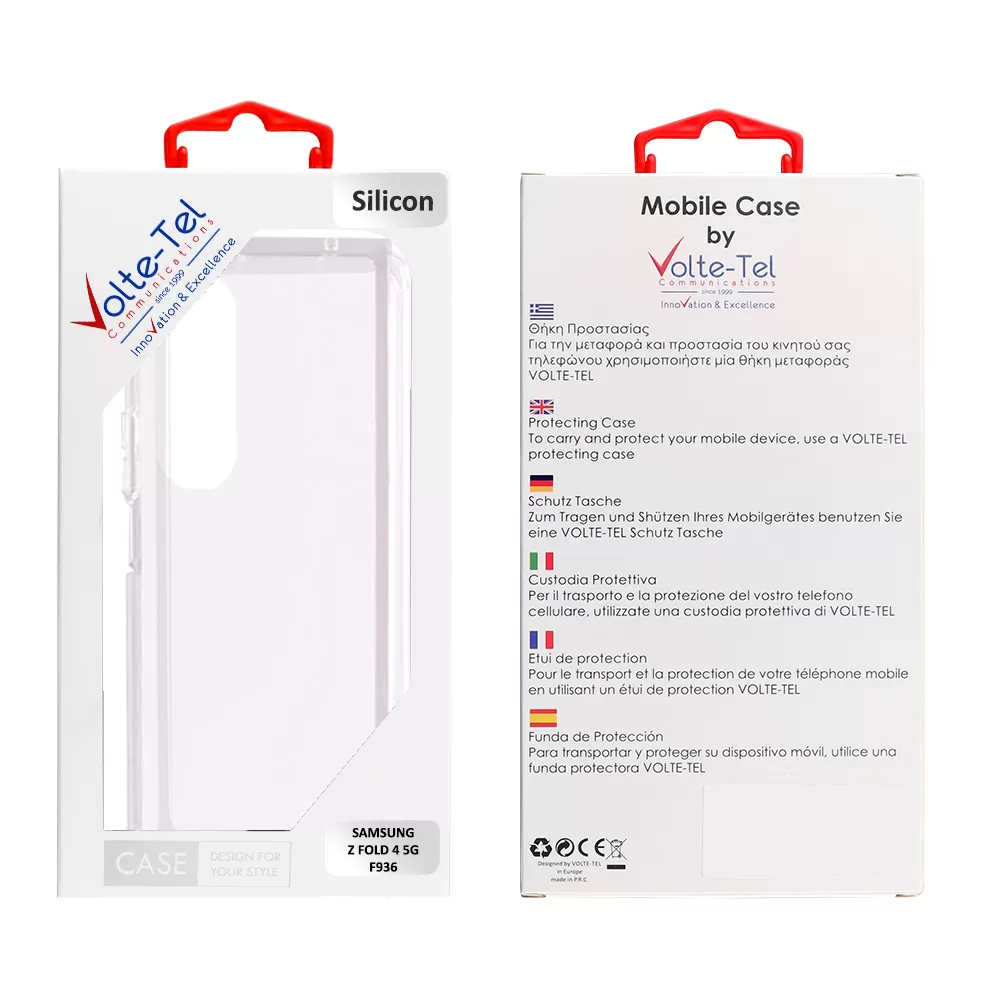VOLTE-TEL ANTISHOCK AIR TPU ΘΗΚΗ SAMSUNG Z FOLD 4 5G F936 7.6in  BACK-FRONT ΔΙΑΦΑΝΗ - Image 2