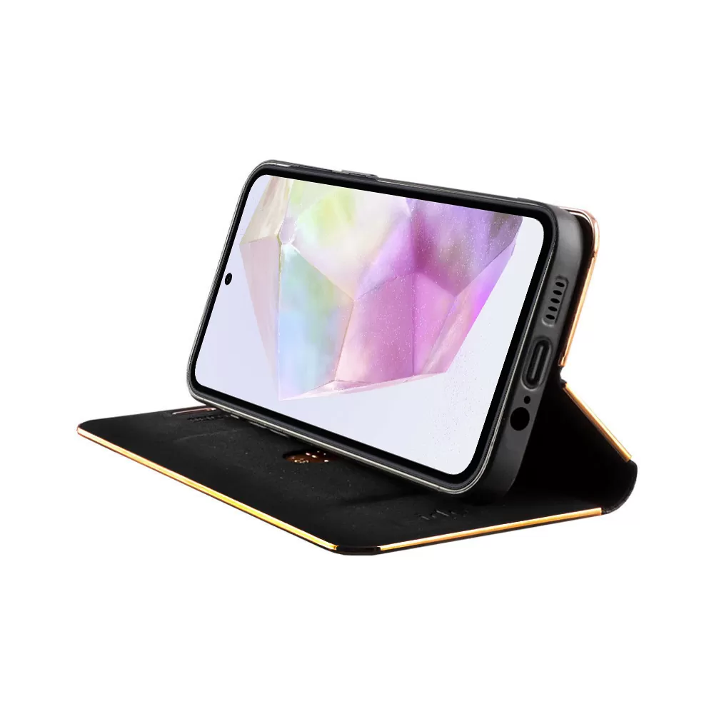 IDOL 1991 ELITE PRO ΘΗΚΗ SAMSUNG A35 5G A356 6.6in  ANTI-RFID BOOK STAND BLACK - Image 4