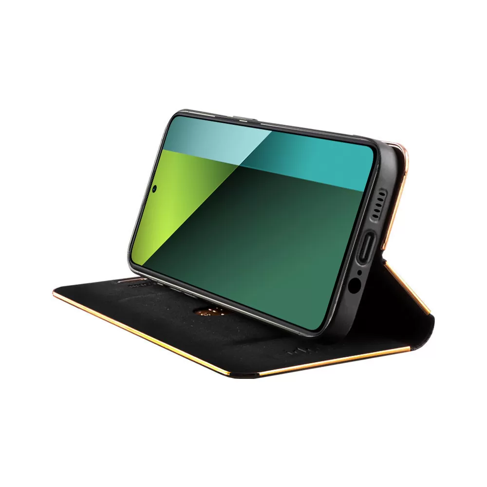 IDOL 1991 ELITE PRO ΘΗΚΗ XIAOMI REDMI NOTE 13 PRO 5G 6.67in  ANTI-RFID BOOK STAND BLACK - Image 4