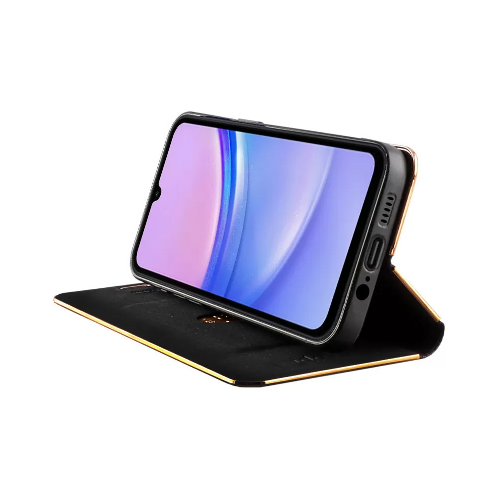 IDOL 1991 ELITE PRO ΘΗΚΗ SAMSUNG A15 4G A155/A15 5G A157 6.4in  ANTI-RFID BOOK STAND BLACK - Image 4