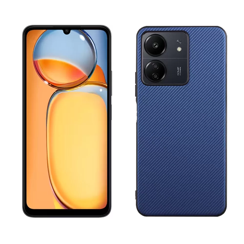 VOLTE-TEL CARBON LIFT ΘΗΚΗ XIAOMI REDMI 13C 4G/5G 6.74in  CAMERA GUARD PROTECTION BLUE - Image 5