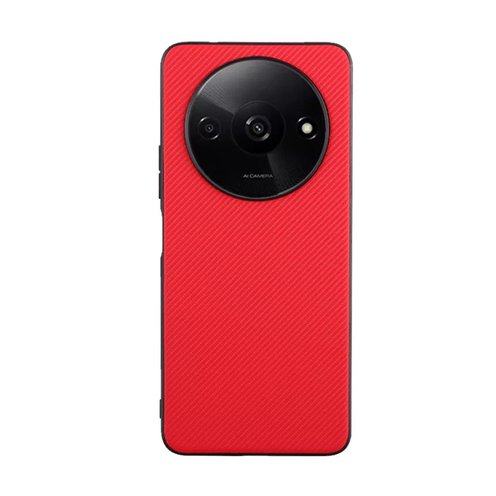 VOLTE-TEL CARBON LIFT ΘΗΚΗ XIAOMI REDMI A3 4G/A3X 4G 6.71in  CAMERA GUARD PROTECTION RED - Image 6