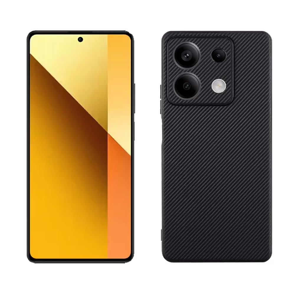 VOLTE-TEL CARBON LIFT ΘΗΚΗ XIAOMI REDMI NOTE 13 5G 6.67in  FULL CAMERA PROTECTION BLACK - Image 5