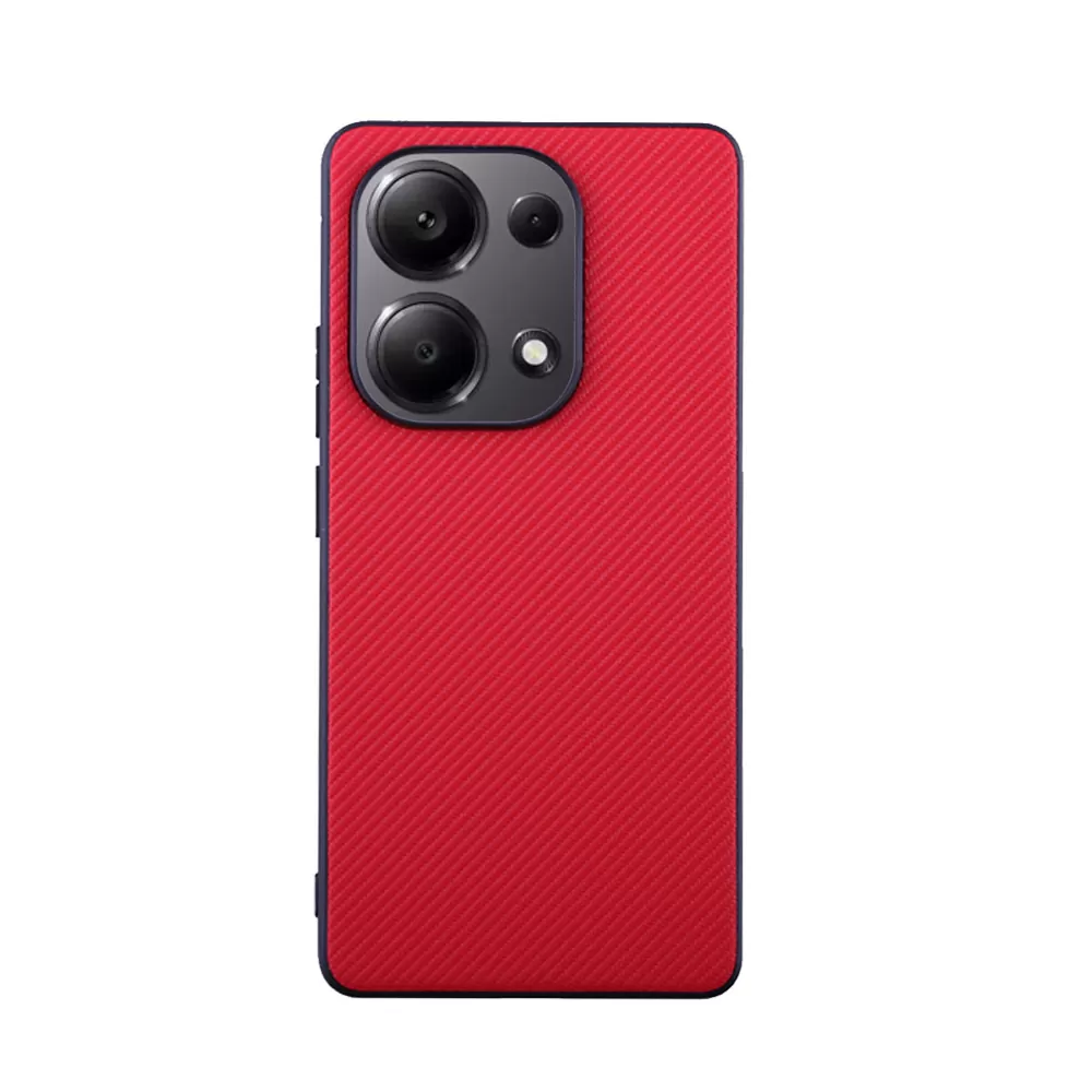 VOLTE-TEL CARBON LIFT ΘΗΚΗ XIAOMI REDMI NOTE 13 PRO 4G 6.67in  CAMERA GUARD RED - Image 6