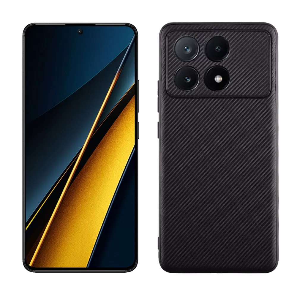VOLTE-TEL CARBON LIFT ΘΗΚΗ XIAOMI POCO X6 PRO 5G 6.67in  FULL CAMERA PROTECTION BLACK - Image 5