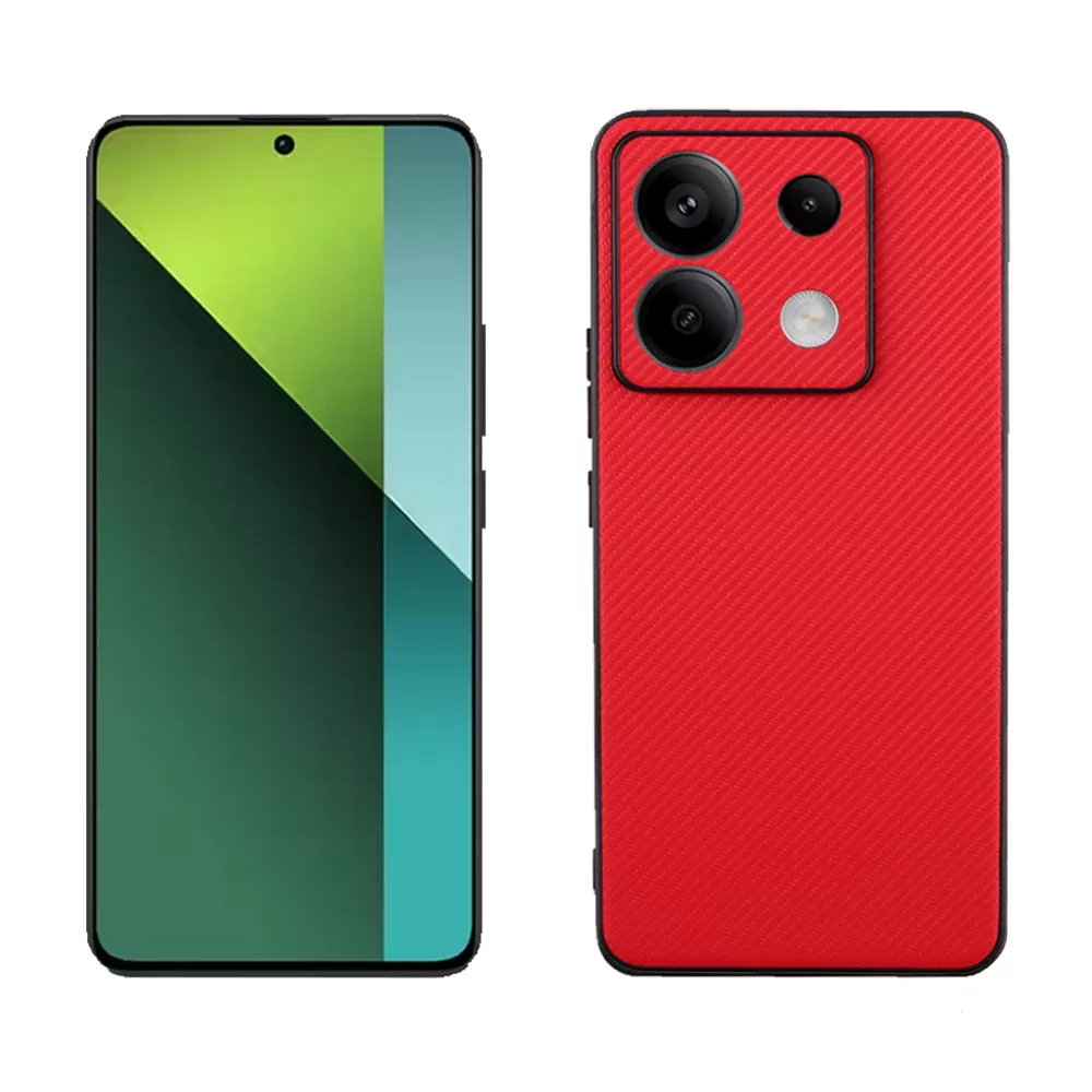 VOLTE-TEL CARBON LIFT ΘΗΚΗ XIAOMI REDMI NOTE 13 PRO 5G 6.67in  FULL CAMERA PROTECTION RED - Image 5