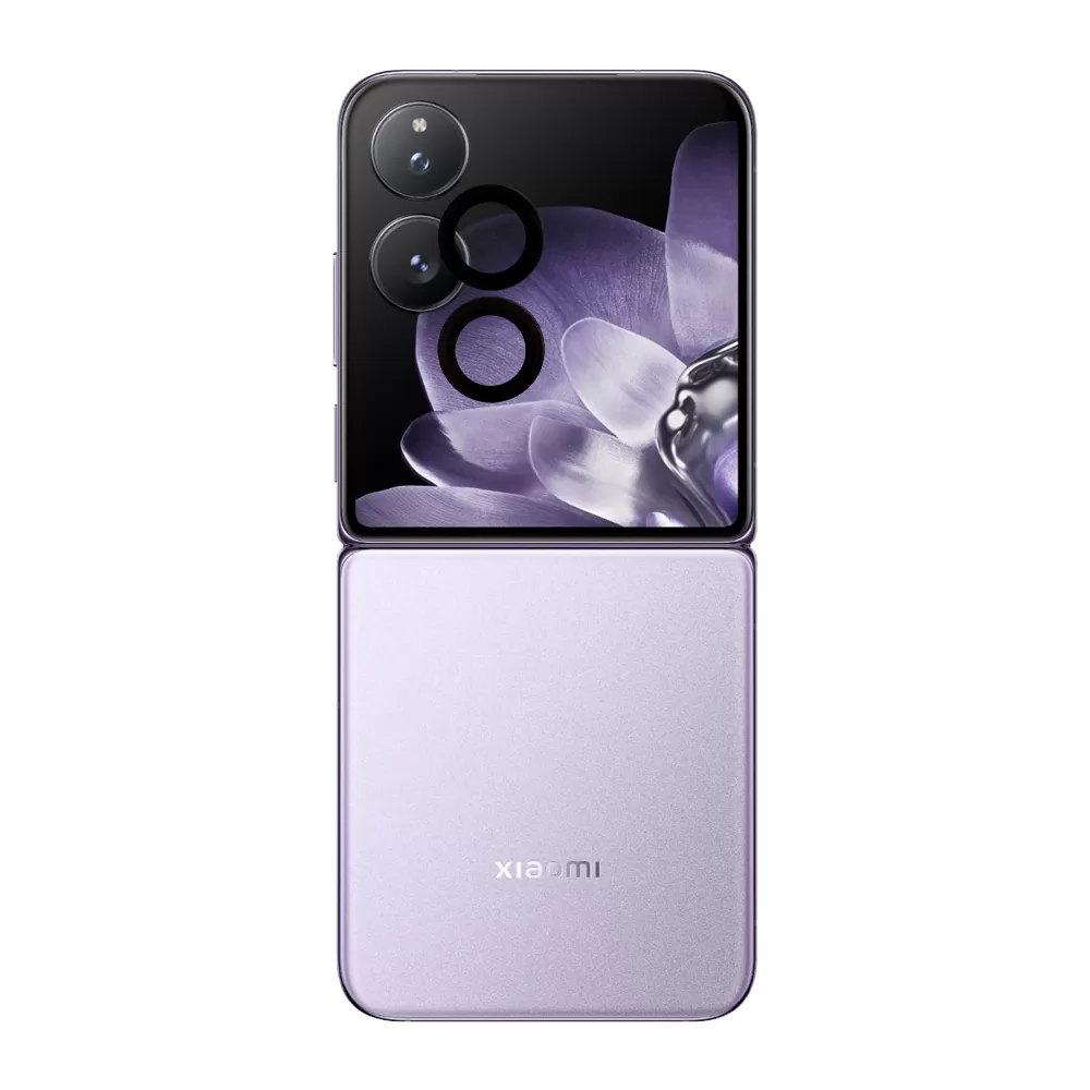 VOLTE-TEL CAMERA GLASS COVER XIAOMI MIX FLIP 5G 6.86in 9H 0.30MM EASY APPLICATION BLACK - Image 5