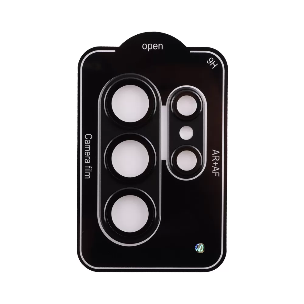 VOLTE-TEL CAMERA GLASS COVER SAMSUNG S26 ULTRA 5G 6.9in 9H 0.30MM 3D AR ALUMINIUM-ELECTROPLATING FRAME BLACK - Image 4