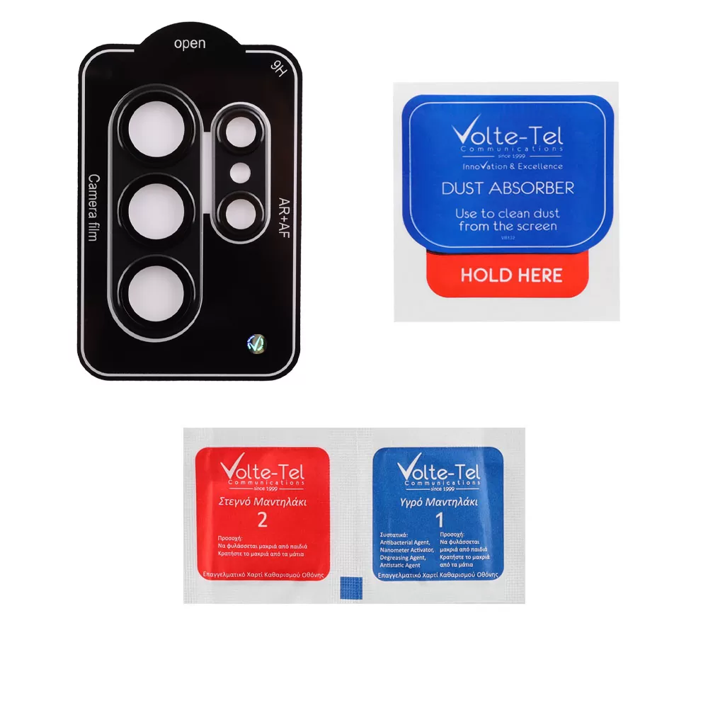 VOLTE-TEL CAMERA GLASS COVER SAMSUNG S26 ULTRA 5G 6.9in 9H 0.30MM 3D AR ALUMINIUM-ELECTROPLATING FRAME BLACK - Image 3