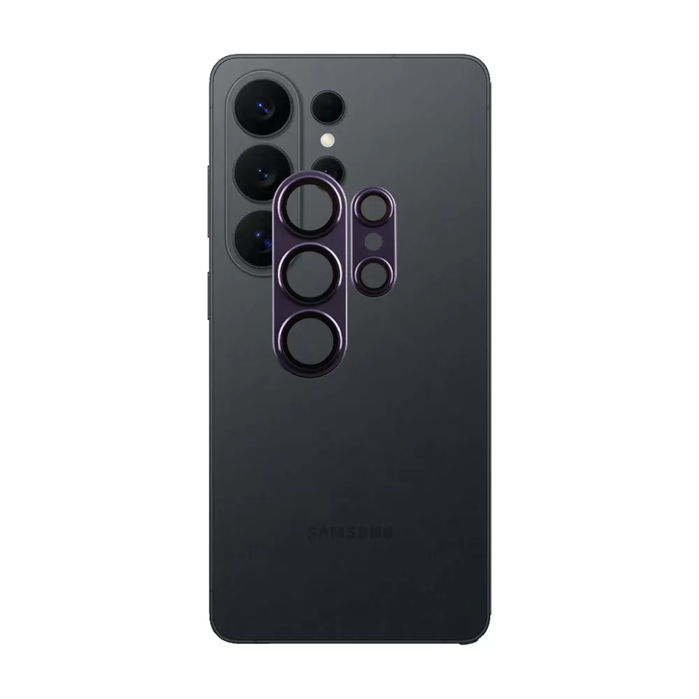 VOLTE-TEL CAMERA GLASS COVER SAMSUNG S26 ULTRA 5G 6.9in 9H 0.30MM 3D AR ALUMINIUM-ELECTROPLATING FRAME PURPLE - Image 5