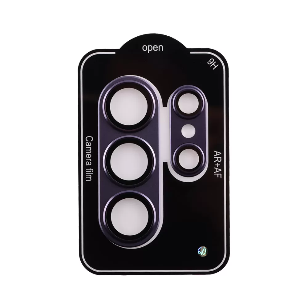 VOLTE-TEL CAMERA GLASS COVER SAMSUNG S26 ULTRA 5G 6.9in 9H 0.30MM 3D AR ALUMINIUM-ELECTROPLATING FRAME PURPLE - Image 4
