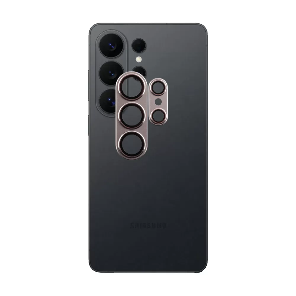 VOLTE-TEL CAMERA GLASS COVER SAMSUNG S26 ULTRA 5G 6.9in 9H 0.30MM 3D AR ALUMINIUM-ELECTROPLATING FRAME GREY - Image 5