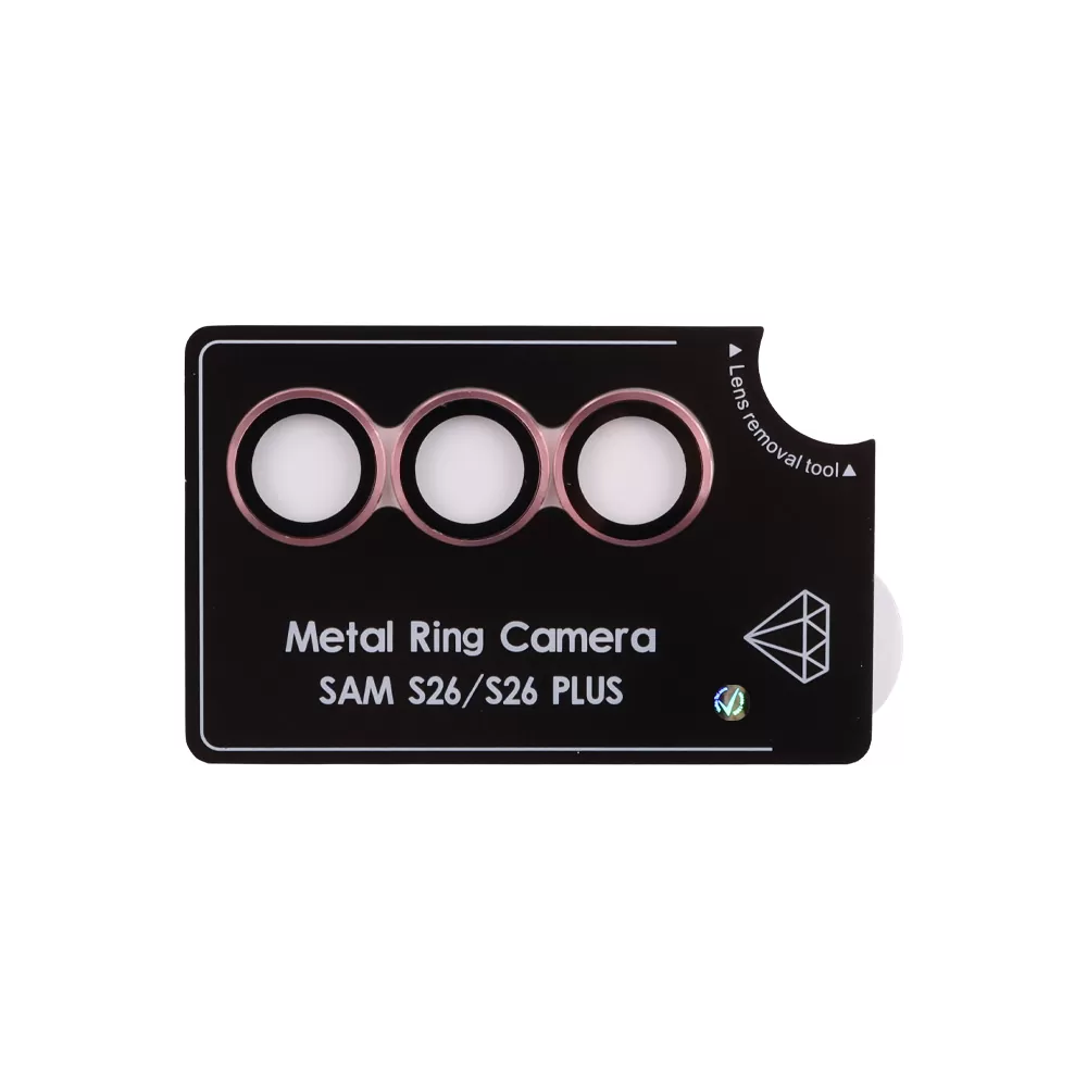 VOLTE-TEL CAMERA GLASS COVER SAMSUNG S26 5G 6.3in 9H 0.30MM PREMIUM EASY APPLICATION PINK - Image 4