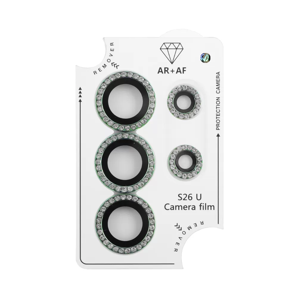 VOLTE-TEL CAMERA GLASS COVER SAMSUNG S26 ULTRA 5G 6.9in 9H 0.33MM EASY APPLICATION WITH STRASS MINT - Image 4