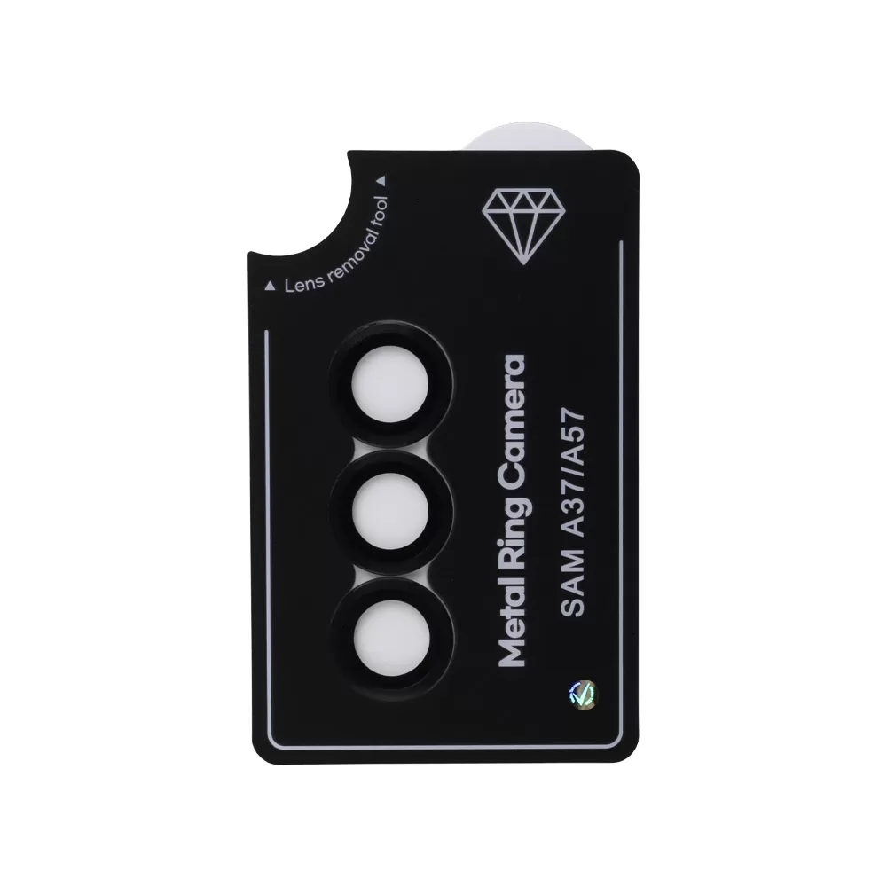 VOLTE-TEL CAMERA GLASS COVER SAMSUNG A37 5G/A57 5G 6.7in 9H 0.30MM EASY APPLICATION BLACK - Image 4