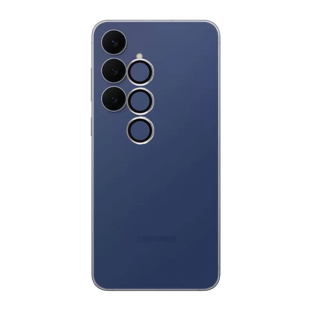 VOLTE-TEL CAMERA GLASS COVER SAMSUNG S25 FE 5G S731 6.7in 9H 0.30MM EASY APPLICATION SILVER - Image 5