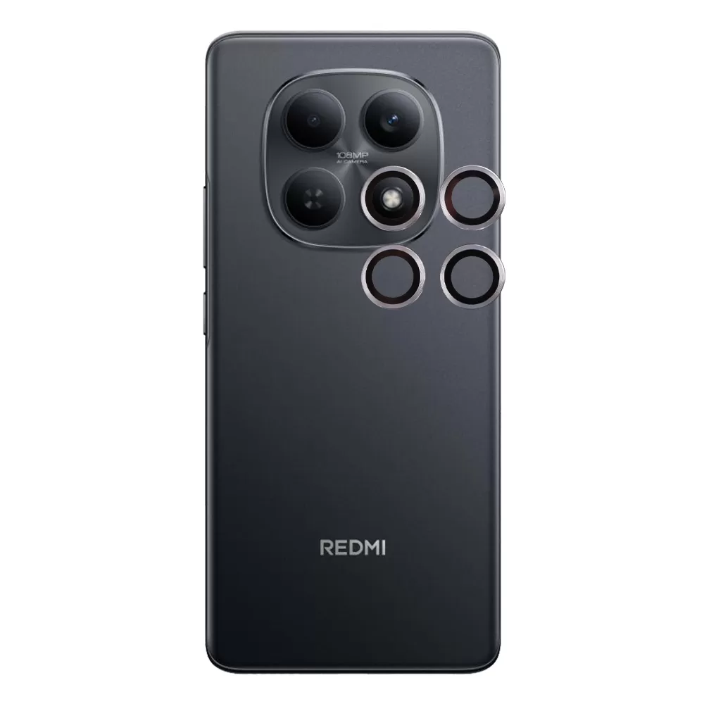 VOLTE-TEL CAMERA GLASS COVER XIAOMI REDMI NOTE 15 4G 6.77in 9H 0.30MM EASY APPLICATION SILVER - Image 5