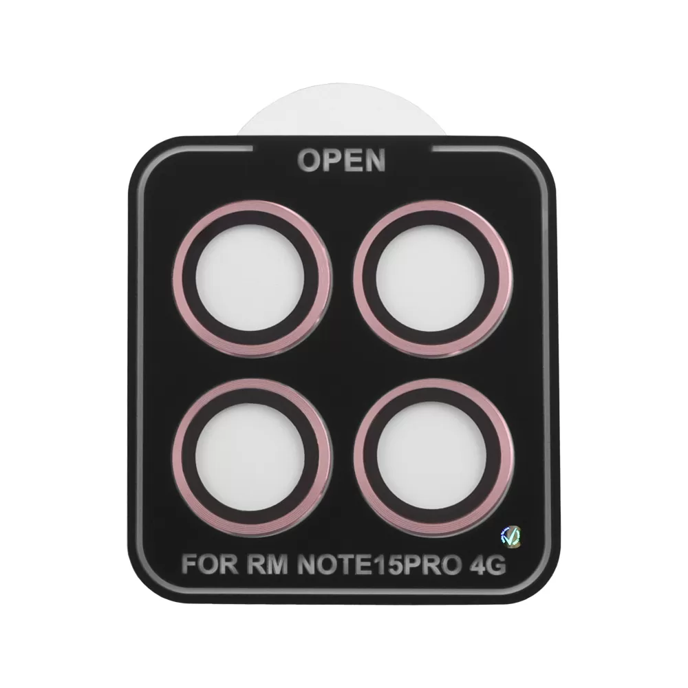 VOLTE-TEL CAMERA GLASS COVER XIAOMI REDMI NOTE 15 PRO 4G 6.77in 9H 0.30MM EASY APPLICATION PINK - Image 4