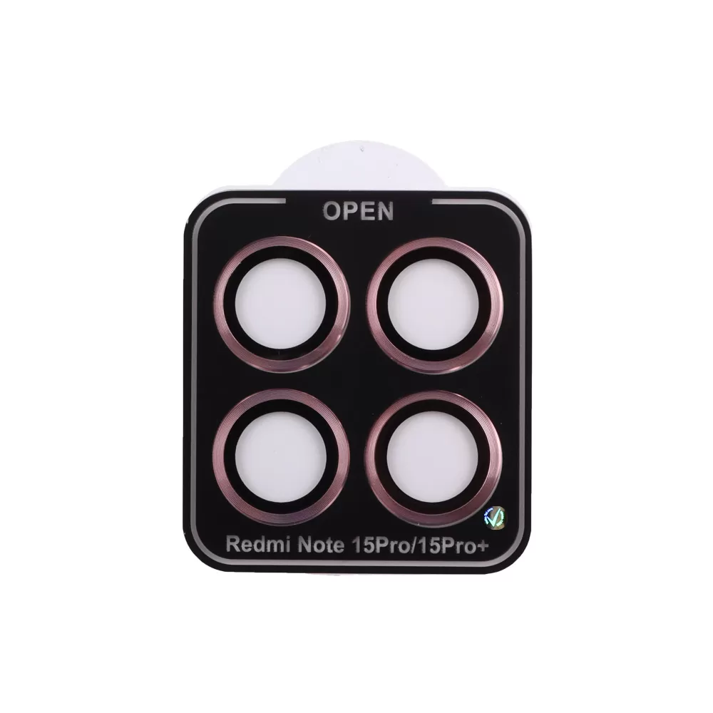 VOLTE-TEL CAMERA GLASS COVER XIAOMI REDMI NOTE 15 PRO 5G 6.77in 9H 0.30MM EASY APPLICATION PINK - Image 4