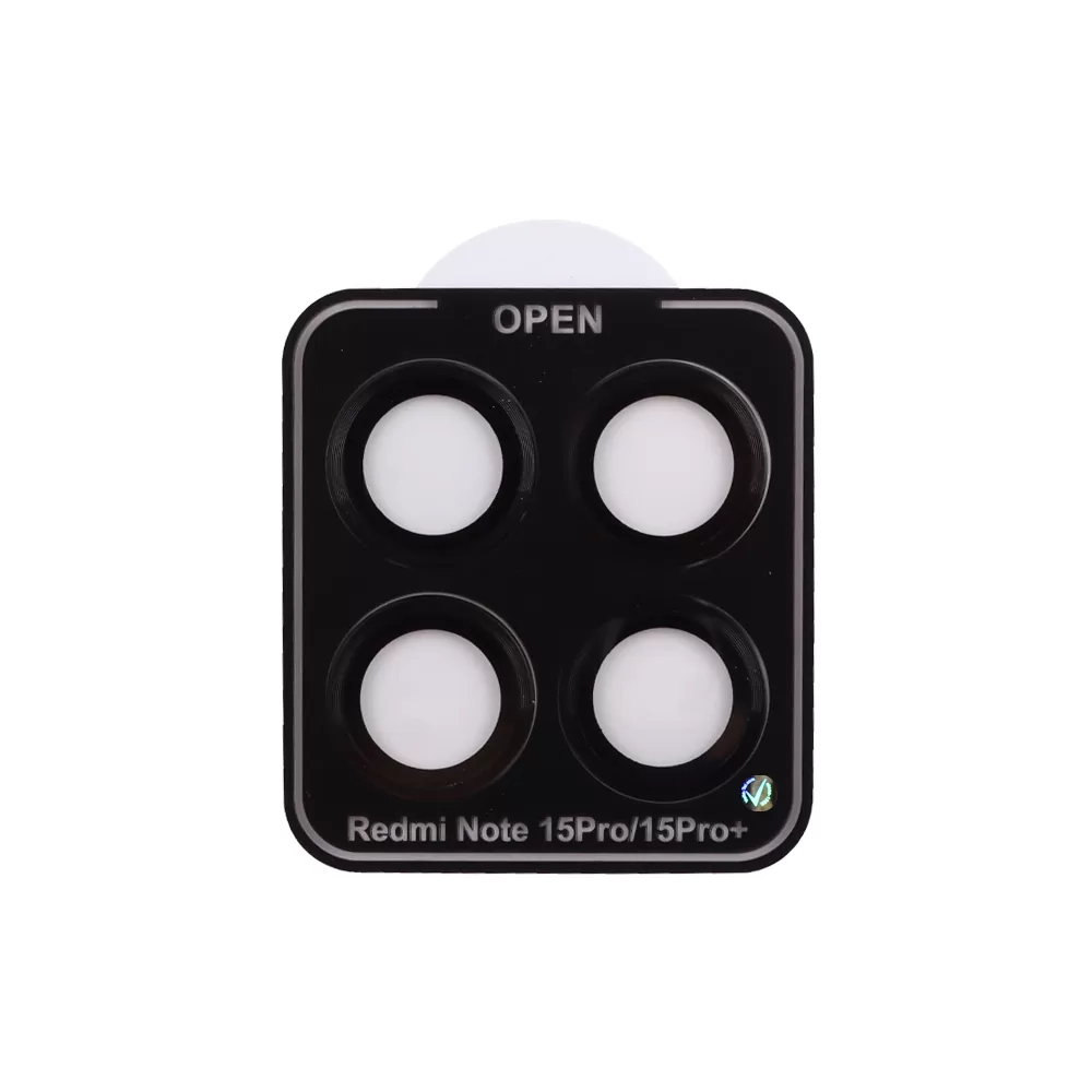 VOLTE-TEL CAMERA GLASS COVER XIAOMI REDMI NOTE 15 PRO/NOTE 15 PRO PLUS/ POCO M8 PRO 5G 6.83in 9H 0.30MM EASY APPLICATION BLACK - Image 4
