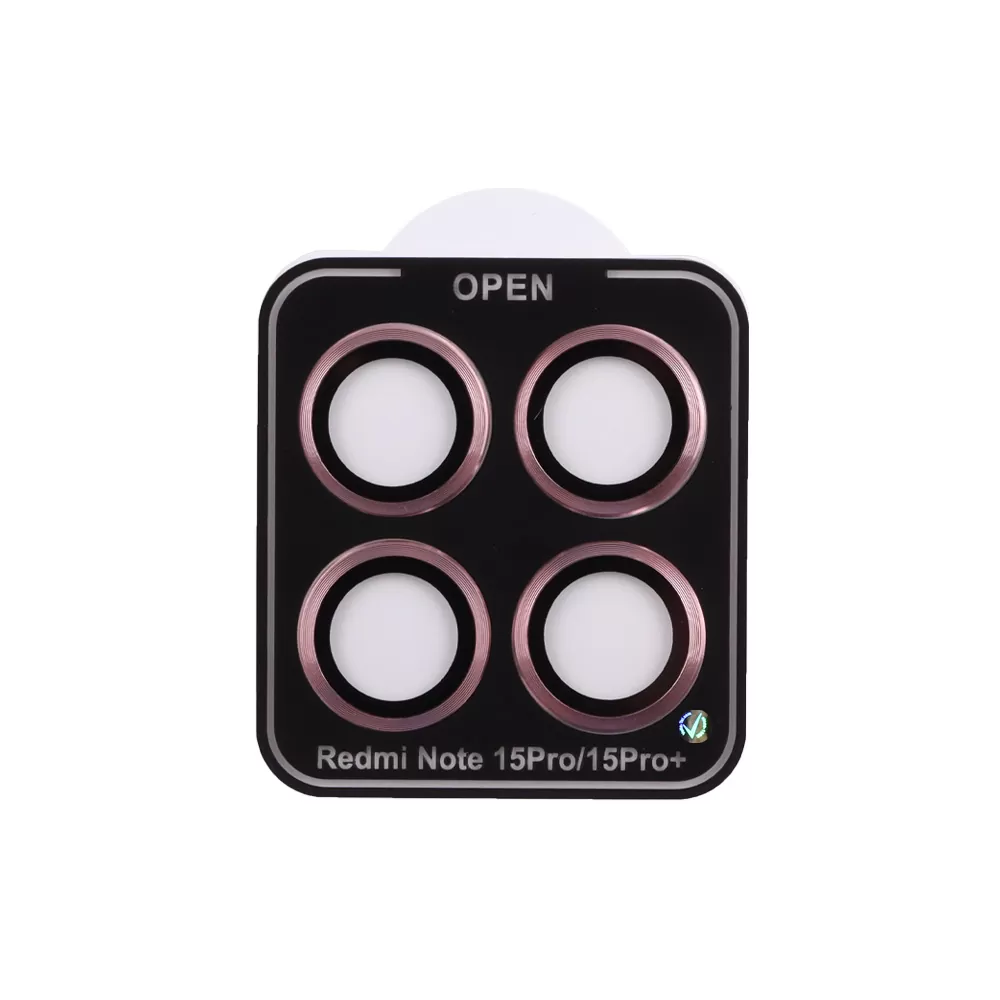 VOLTE-TEL CAMERA GLASS COVER XIAOMI REDMI NOTE 15 PRO/NOTE 15 PRO PLUS/ POCO M8 PRO 5G 6.83in 9H 0.30MM EASY APPLICATION PINK - Image 4