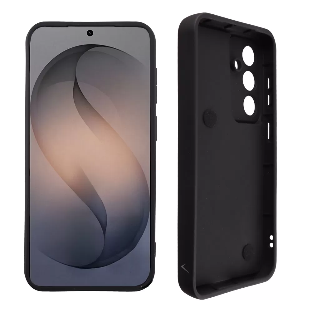 VOLTE-TEL SILICON TPU WITH STRAP ΘΗΚΗ SAMSUNG S26 PLUS 5G 6.7in  FULL CAMERA PROTECTION BLACK WITH BLACK HEARTS - Image 4