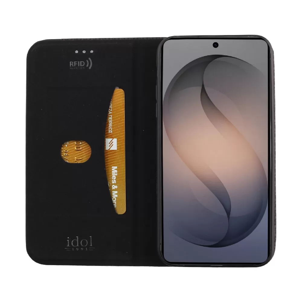 IDOL 1991 ELITE ΘΗΚΗ SAMSUNG S26 5G 6.3in  ANTI-RFID BOOK STAND BLACK - Image 7
