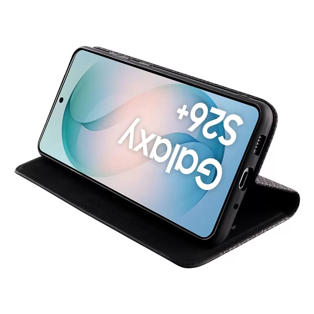 IDOL 1991 ELITE ΘΗΚΗ SAMSUNG S26 PLUS 5G 6.7in  ANTI-RFID BOOK STAND BLACK - Image 4