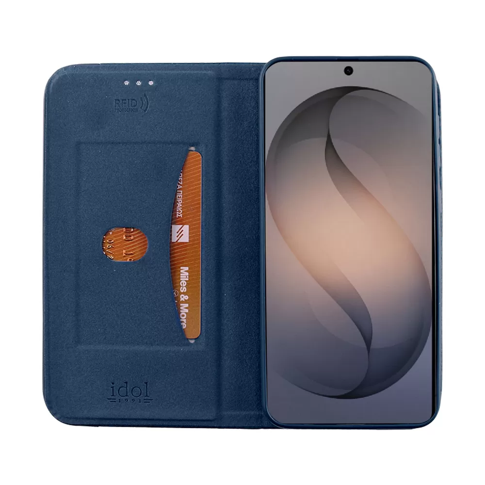 IDOL 1991 ELITE ΘΗΚΗ SAMSUNG S26 5G 6.3in ANTI-RFID BOOK STAND BLUE - Image 7