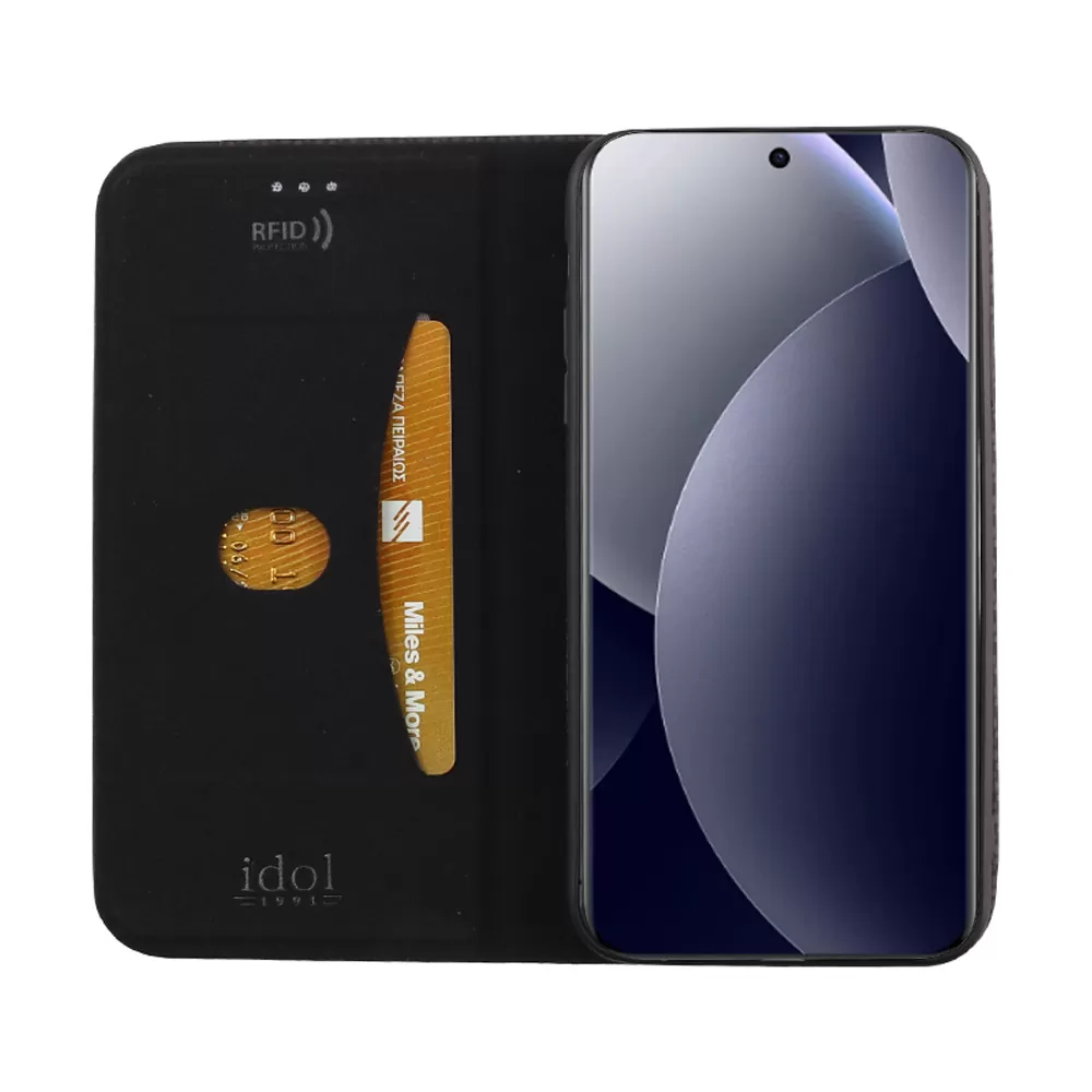 IDOL 1991 ELITE ΘΗΚΗ XIAOMI REDMI NOTE 15 PRO PLUS 5G/POCO M8 PRO 5G 6.83in  ANTI-RFID BOOK STAND BLACK - Image 7