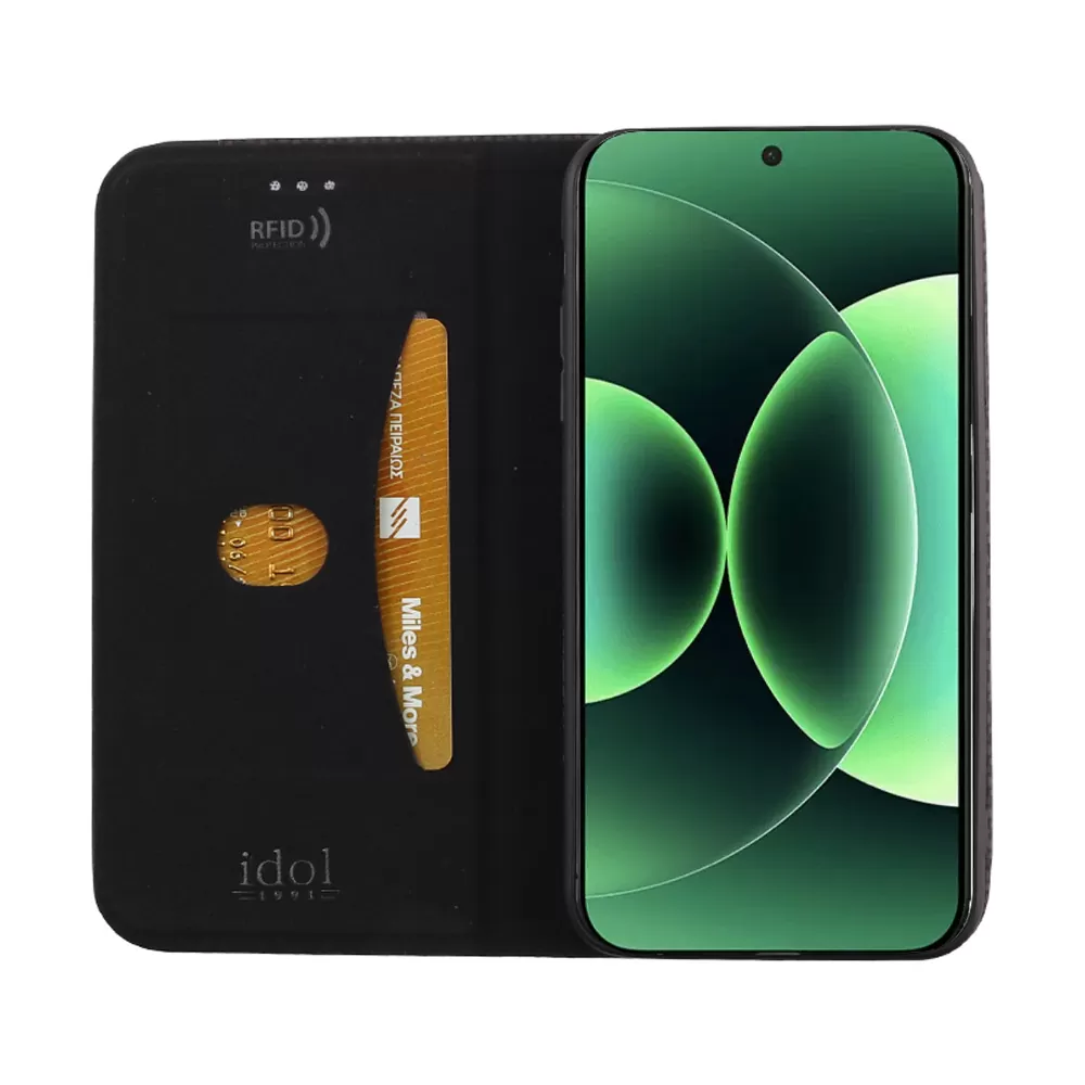 IDOL 1991 ELITE ΘΗΚΗ XIAOMI 17 PRO MAX 5G 6.9in  ANTI-RFID BOOK STAND BLACK - Image 7