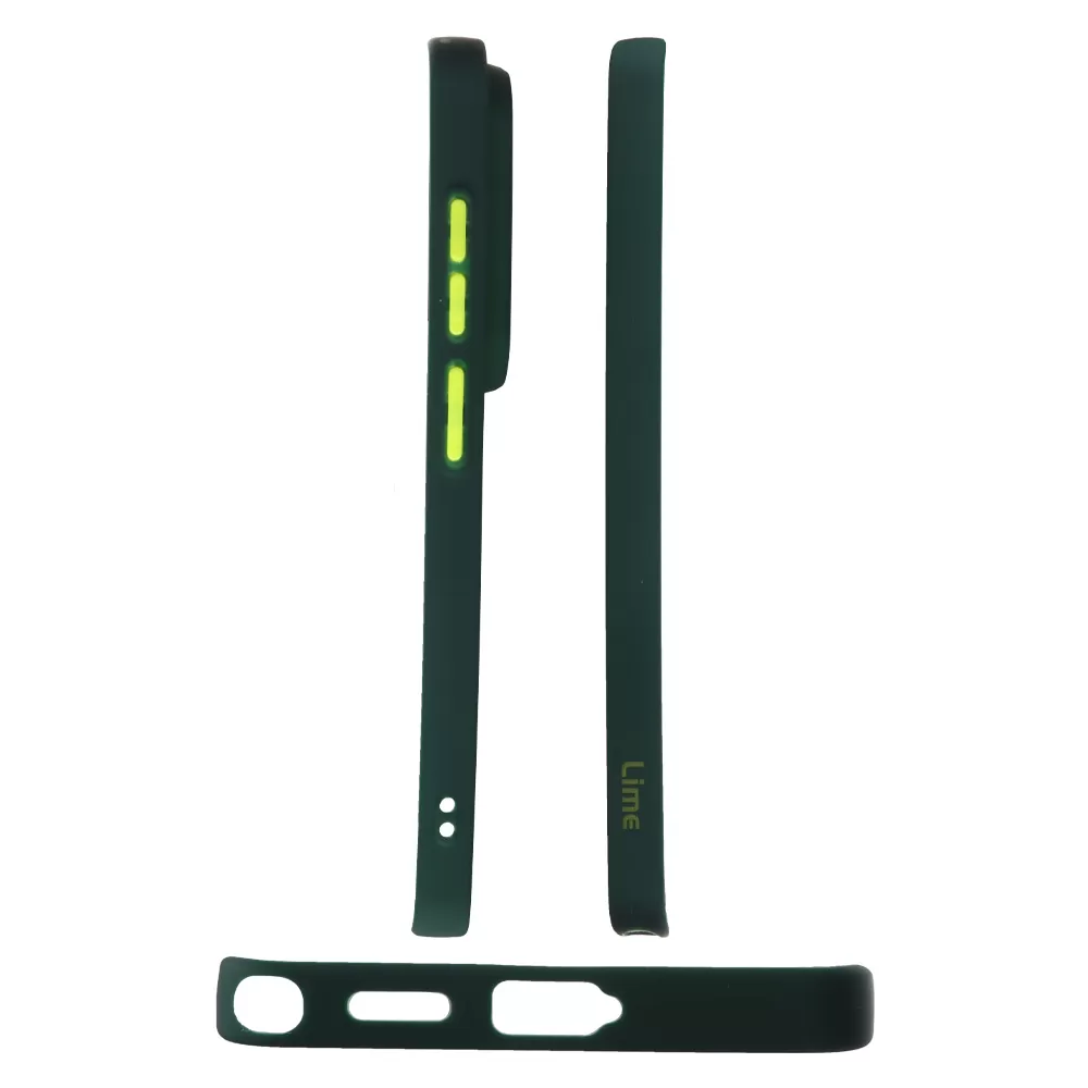 LIME HARDSHELL FUSION ΘΗΚΗ SAMSUNG S26 ULTRA 5G 6.9in  FULL CAMERA PROTECTION GREEN WITH YELLOW KEYS - Image 5
