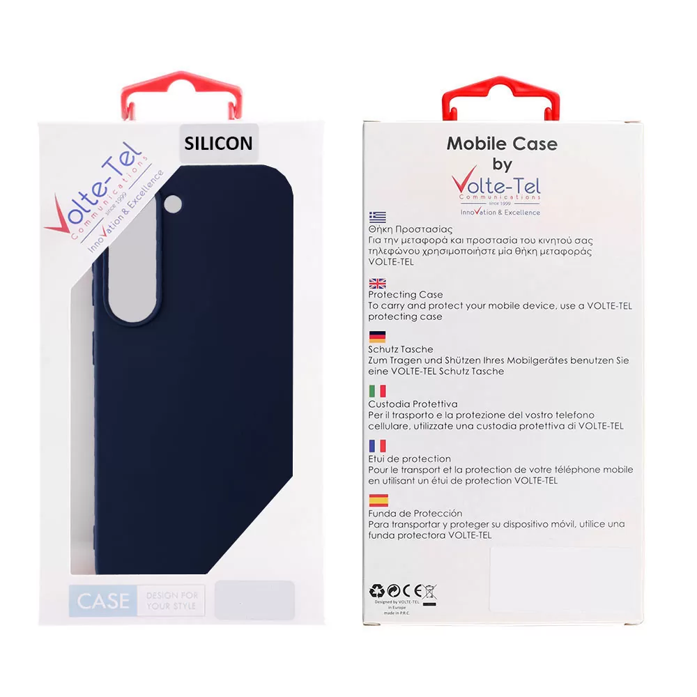 VOLTE-TEL SILICON TPU ΘΗΚΗ SAMSUNG A57 5G 6.7in CAMERA GUARD BLUE - Image 2