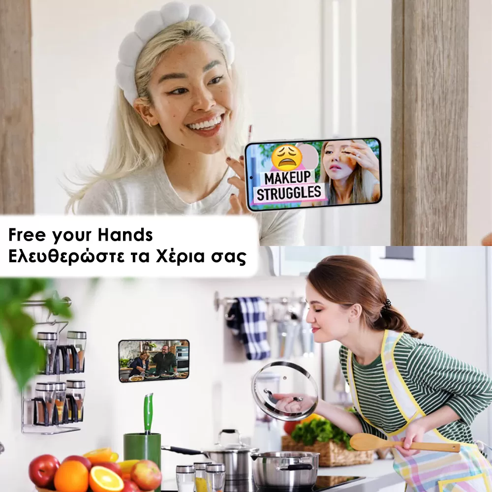 VOLTE-TEL POP STAND ΒΑΣΗ ΣΤΗΡΙΞΗΣ ΒΕΝΤΟΥΖΑ ΣΙΛΙΚΟΝΗΣ ΔΙΠΛΗΣ ΟΨΗΣ ΣΤΡΟΓΓΥΛΗ ΜΙΚΡΗ ΓΙΑ ΣΥΣΚΕΥΕΣ FUCHSIA - Image 10