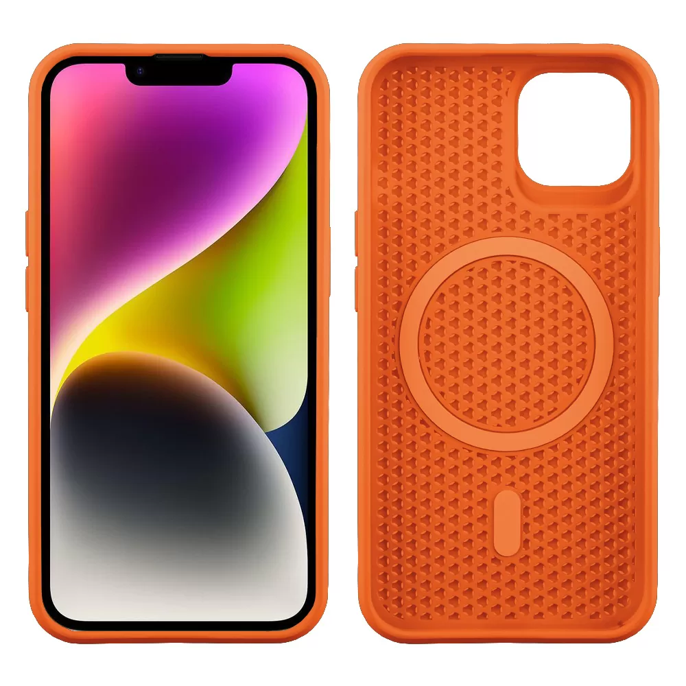 IDOL 1991 MAG AIR TPU ΘΗΚΗ IPHONE 14 6.1in MAGSAFE CAMERA GUARD ORANGE - Image 11