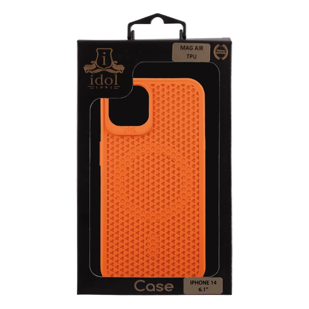 IDOL 1991 MAG AIR TPU ΘΗΚΗ IPHONE 14 6.1in MAGSAFE CAMERA GUARD ORANGE - Image 2
