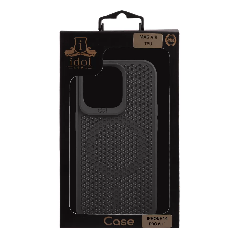 IDOL 1991 MAG AIR TPU ΘΗΚΗ IPHONE 14 PRO 6.1in MAGSAFE CAMERA GUARD BLACK - Image 2